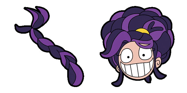 Poppy Playtime Lily Lovebraids Animated Cursor