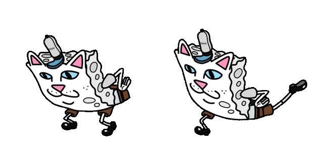 SpongeBob x RipNDip Lord Nermal Animated Cursor
