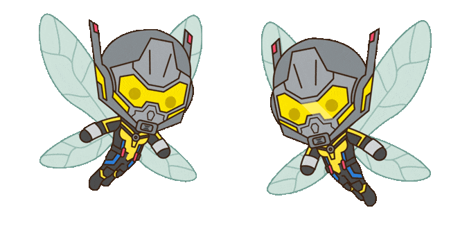 Marvel Wasp Flying Animated Cursor