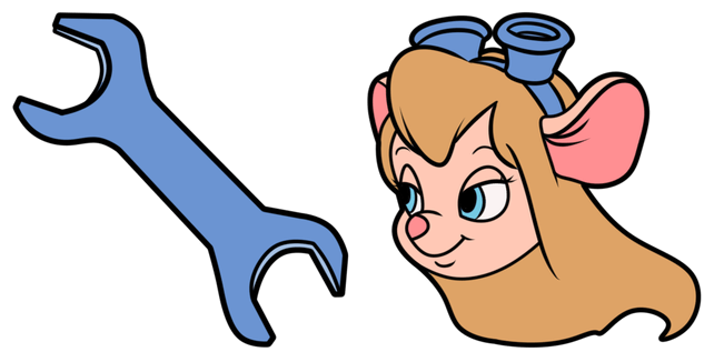 Chip 'n Dale Gadget Hackwrench & Wrench Cursor