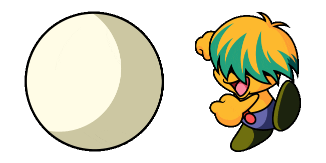 Kirby Tuff & Ball Animated Cursor