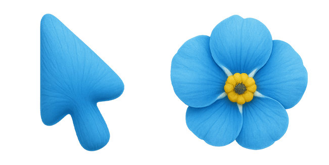 Forget-Me-Not Flower Cursor