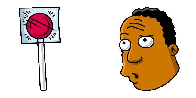 The Simpsons Dr. Hibbert & Lollipop Cursor