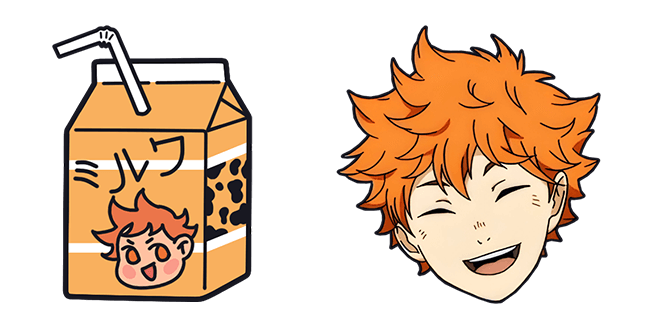 Haikyu!! Shoyo Hinata & Milk Cursor