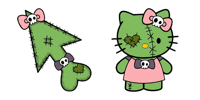 Sanrio Hello Kitty Zombie Style Cursor