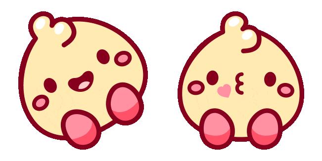 Kawaii Little Chicken Animated Cursor