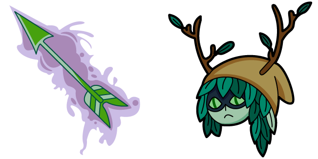 Adventure Time Huntress Wizard & Magic Arrow Cursor