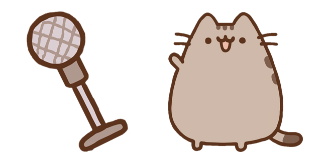 Pusheen the Cat & Microphone Cursor
