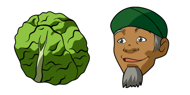 Avatar The Last Airbender Cabbage Merchant Cursor