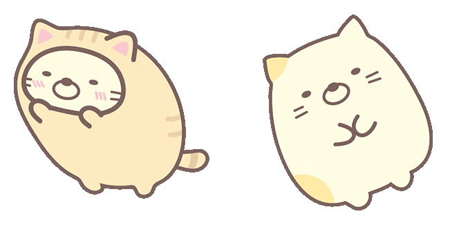 San-X Neko in Cat Costume Animated Cursor