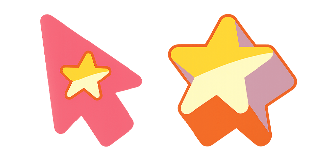 Steven Universe Arrow & Star Cursor