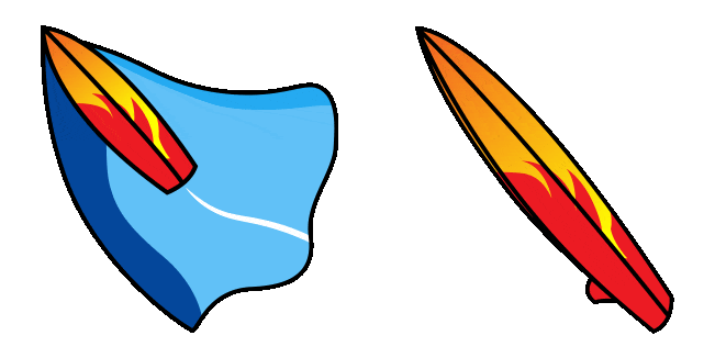 Surfing Animated Cursor
