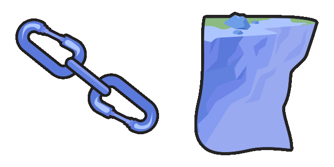 Rock Climbing Carabiners Animated Cursor
