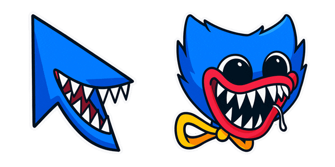 Toothy Huggy Wuggy & Arrow Animated Cursor