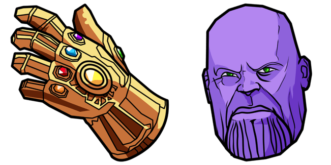 Thanos & Infinity Gauntlet Cursor