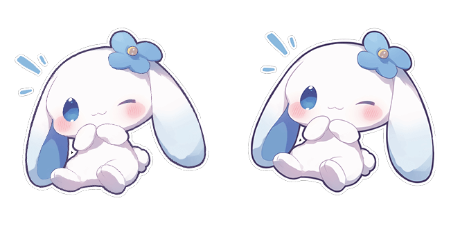 Sanrio Cinnamoroll Winking Cursor