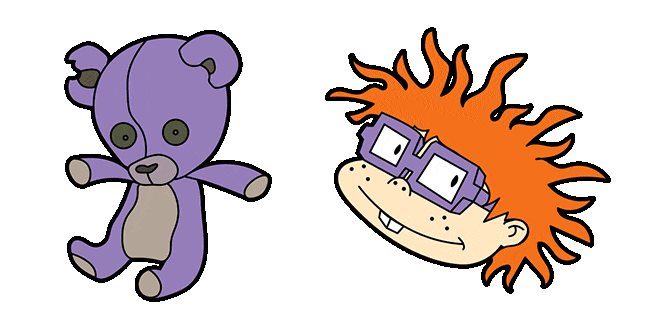 Rugrats Chuckie Finster & Wawa Animated Cursor