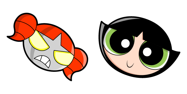 The Powerpuff Girls Buttercup & Dynamo Cursor