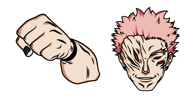 Jujutsu Kaisen Sukuna True Form Cursor