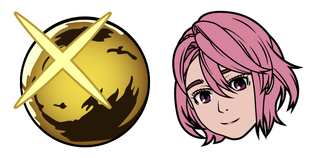 Dandadan Aira Shiratori & Golden Ball Cursor