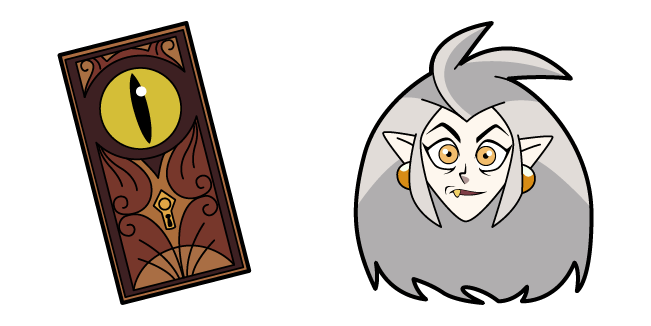 The Owl House Eda Clawthorne & Portal Cursor