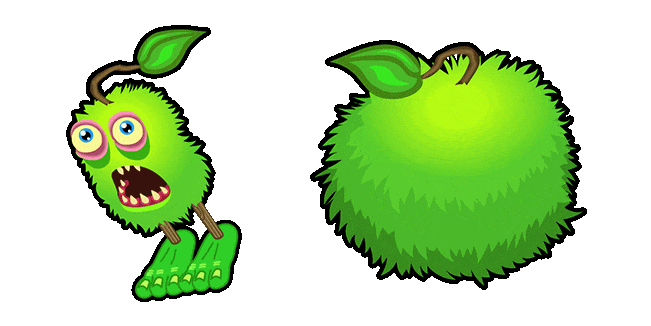 My Singing Monsters Furcorn & Egg Animated Cursor
