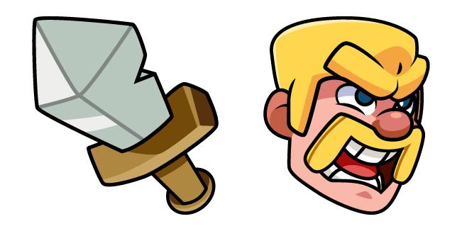 Squad Busters Barbarian & Sword Cursor