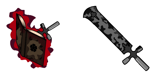 Black Clover Grimoire & Demon-Dweller Sword Animated Cursor
