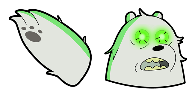 We Bare Bears Halloween Ice Bear Cursor