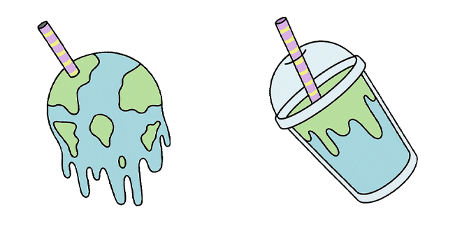 Juice WRLD Planet Drink Cursor