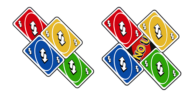 UNO Mega No U Card Meme Cursor