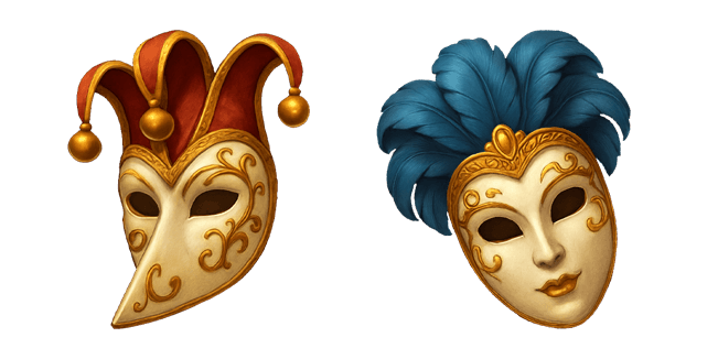 Masquerade Mystery Mask Cursor