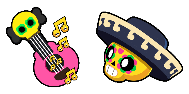 Brawl Stars Poco & Guitar Animated Cursor