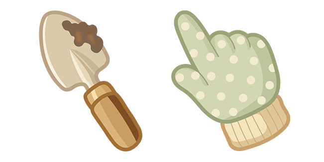 Cottagecore Garden Trowel Cursor