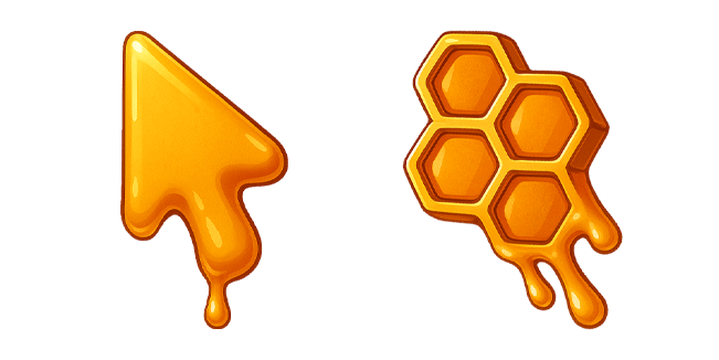 Golden Honeycomb Cursor