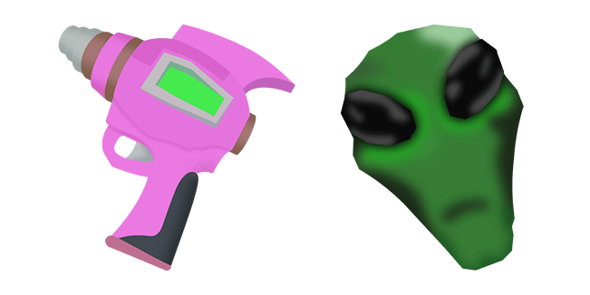 Roblox 99 Nights in the Forest Alien & Raygun Cursor