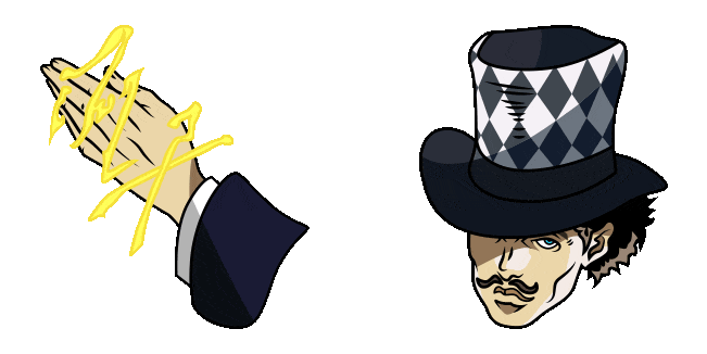 JoJo’s Bizarre Adventure Will Zeppeli Animated Cursor