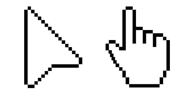 Damaged Pixel Animated Cursor