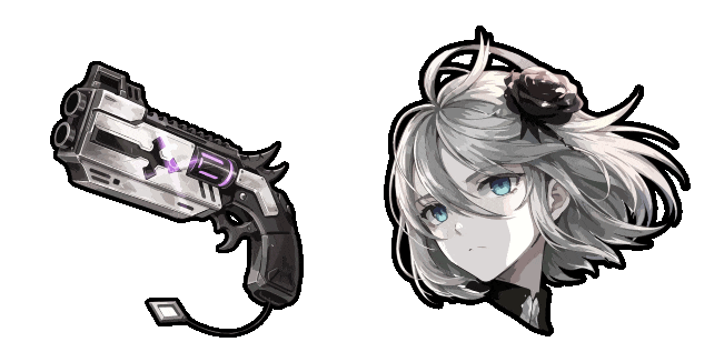 Chaos Zero Nightmare Renoa & Gun Animated Cursor