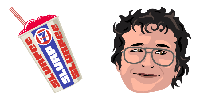 Stranger Things Alexei & Cherry Slurpees Cursor