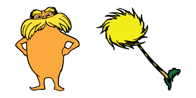 The Lorax & Truffula Tree Cursor
