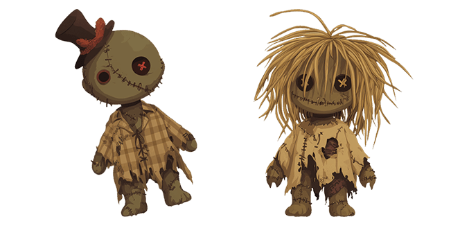 Spooktacular Voodoo Dolls Cursor