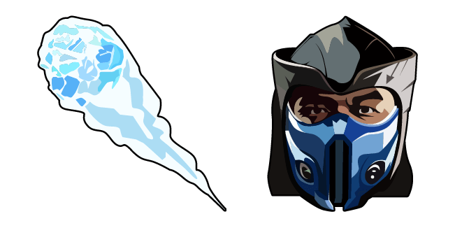 Mortal Kombat Sub-Zero & Iceball Cursor