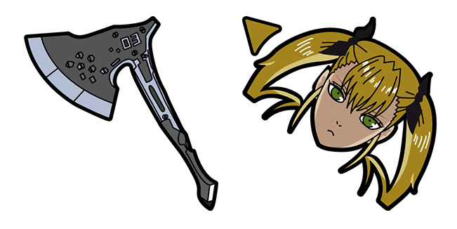 Kaiju No. 8 Kikoru Shinomiya & Axe Cursor