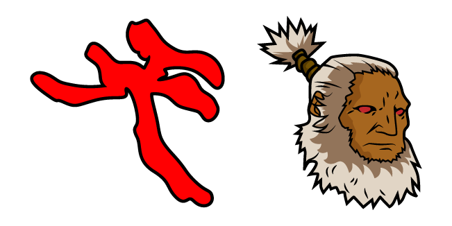 Street Fighter Akuma Cursor