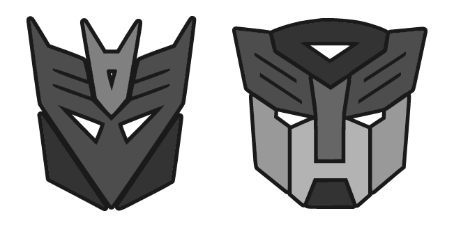 Transformers & Decepticons Logo Cursor