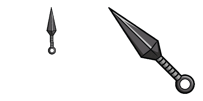 Naruto Spiraling Kunai Animated Cursor