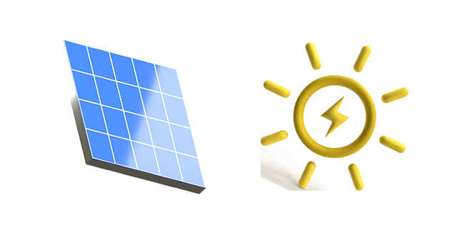 Solar Panels & Solar Power 3D Cursor