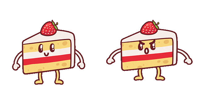 Bro-Mon Piece of Cake Animated Cursor