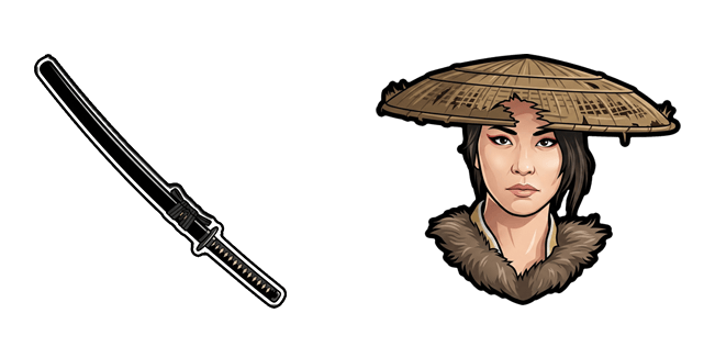 Ghost of Yotei Atsu & Katana Cursor